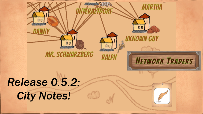 Finally! Notes in Network Traders (DevBlog # 32)